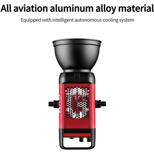 GVM Pro SD200B Bi-Color LED Video Spotlight COB Monolight with Softbox Set 1