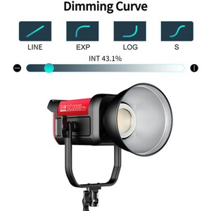 GVM Pro SD200B İki Renkli LED Monolight (200W) - Thumbnail