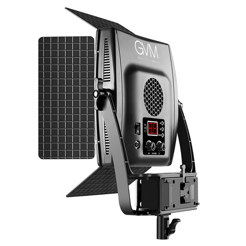GVM-S900D Aktif Fan Soğutmalı LED Panel 2'li Set