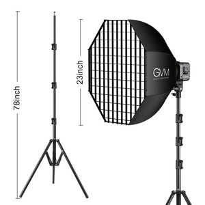GVM SD80D Bi-Color Video Işık Seti (GVM-SD80D-SET1) - Thumbnail
