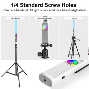 GVM T20R Tekli RGB Tüp Işık Kiti - Thumbnail