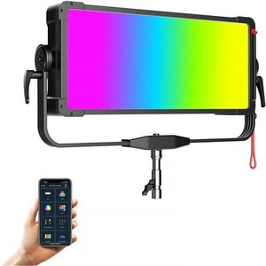 GVM - GVM YU600C 600W RGB LED Panel Işık (Hardcase) (1)