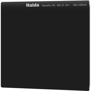 Haida 100x100mm NanoPro MC ND 1.8 64x (6 Stop) Filtre - HD3309 - Thumbnail