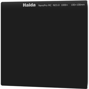 Haida 100x100mm NanoPro MC ND 3.0 1000x (10 Stop) Filtre - HD3310 - Thumbnail