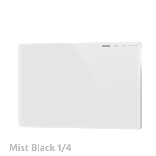 Haida 100x150mm (4'' x 5.65'') V-PRO Mist Black 1/4 Filtre - HD4632