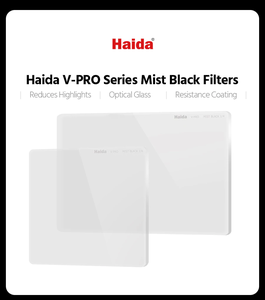 Haida 100x150mm (4'' x 5.65'') V-PRO Mist Black 1/8 Filtre - HD4633 - Thumbnail