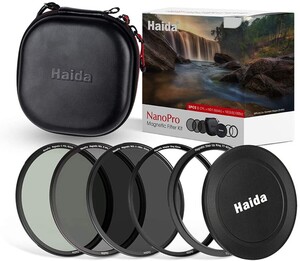 Haida 67mm NanoPro Magnetic Filtre Seti (CPL ND1.8 ND3.0) - HD4670 - Thumbnail