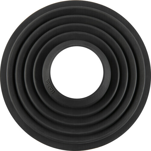 Haida 70-90mm Yansıma Önleyici Katlanabilir Silikon Parasoley - HD4571
