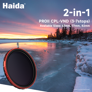 Haida 72mm Pro II CPL-VND 2in1 Filtre - HD4781 - Thumbnail
