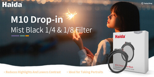 Haida M10 Drop-in Mist Black 1/4 Filtre - HD4744