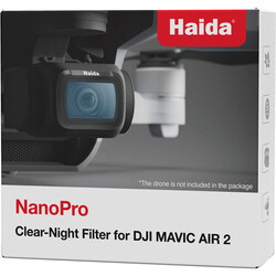 Haida Nanopro Clear-Night Gece Çekim Filtresi (Dji Mavic Air 2 için) - HD4639 - Thumbnail