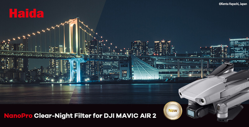 Haida Nanopro Clear-Night Gece Çekim Filtresi (Dji Mavic Air 2 için) - HD4639