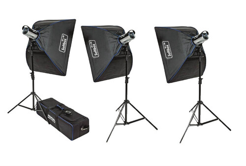 Hensel Certo 400W 3'lü Paraflaş Set