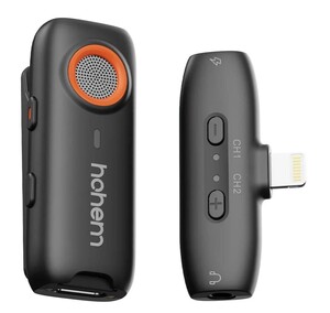 Hohem MIC-01 Wireless Yaka Mikrofonu (Lightning) - Thumbnail