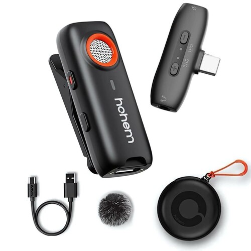 Hohem MIC-01 Wireless Yaka Mikrofonu (Type-C)