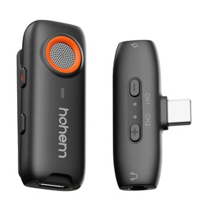 Hohem MIC-01 Wireless Yaka Mikrofonu (Type-C) - Thumbnail