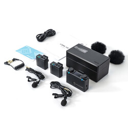 Hollyland LARK 150 Kablosuz Çift Mikrofon Sistemi - Thumbnail