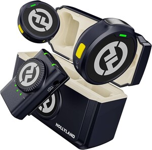 Hollyland - Hollyland Lark M2 Combo Wireless Yaka Mikrofonu