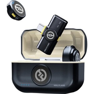 Hollyland - Hollyland LARK M2 DUO USB‑C Mobil Kablosuz Yaka Mikrofon Seti