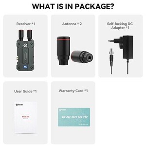 Hollyland Mars 4K Wireless Video Receiver - Thumbnail