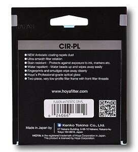 Hoya - Hoya 77 mm Fusion Antistatic Circular Polarize Filtre (1)