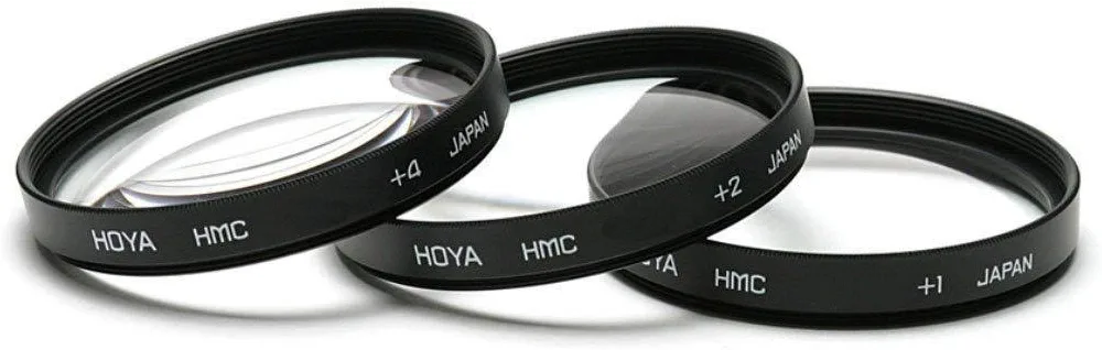 Hoya 77mm Close-Up Filter Set (+1 +2 +4)