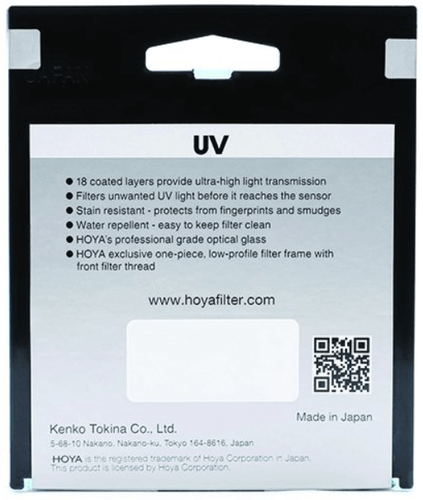 Hoya Fusion One UV 77mm Filtre