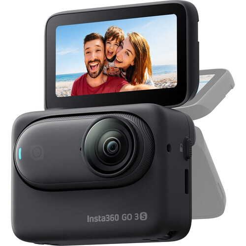 Insta360 GO 3S Aksiyon Kamera (128GB, Siyah)
