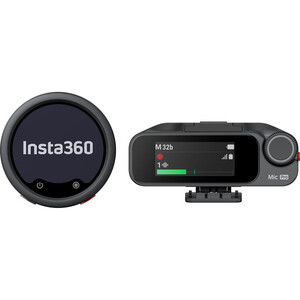 Insta360 - Insta360 Mic Pro Tek Kişilik Kablosuz Mikrofon Seti