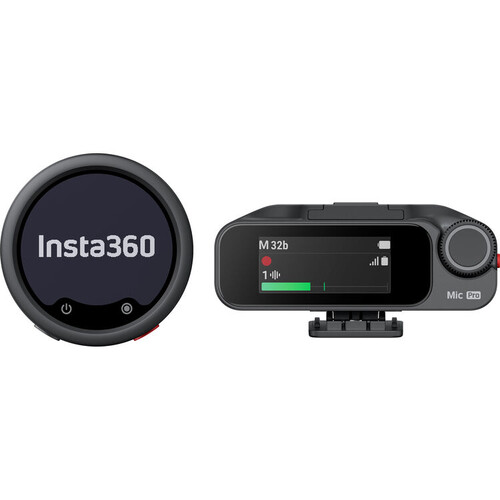 Insta360 Mic Pro Tek Kişilik Kablosuz Mikrofon Seti