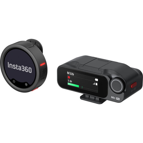 Insta360 Mic Pro Tek Kişilik Kablosuz Mikrofon Seti