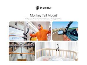 Insta360 Monkey Tail Mount - Thumbnail