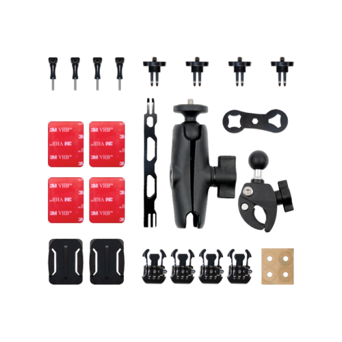 Insta360 Motorcycle Mount Bundle (ONE RS,GO 2,ONE X2,ONE R,ONE X,ONE X3)