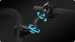 Insta360 Motorcycle Selfie Stick Support Clamp - Thumbnail