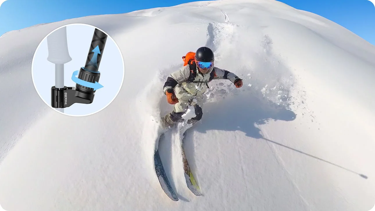 Insta360 Ski Pole Mount - Thumbnail