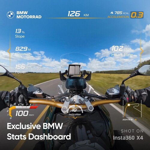 Insta360 X4 BMW Motorrad Edition