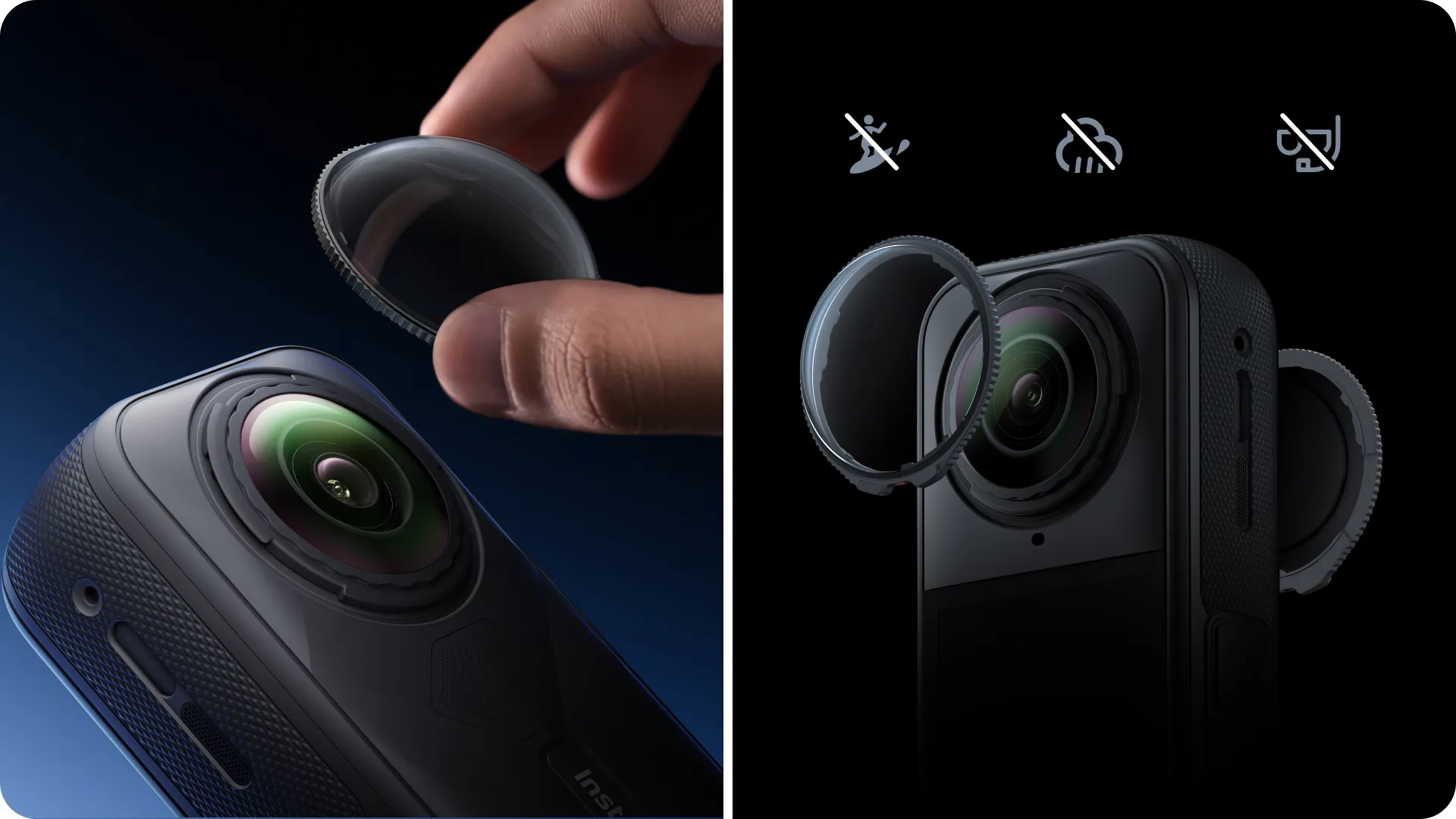 Insta360 - Insta360 X5 Premium Lens Guards (1)