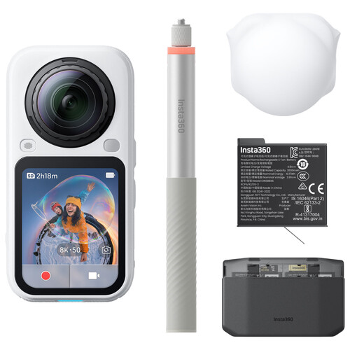 Insta360 X6 Essentials Bundle Arctic White