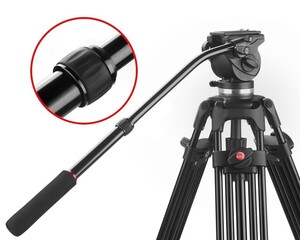 Jieyang JY0606A Alüminyum Video Tripod Kiti - Thumbnail