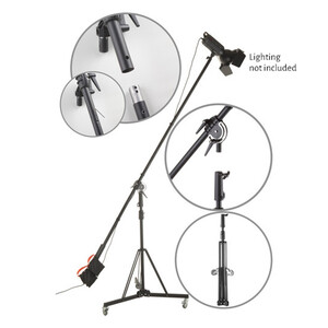 Jinbei - Jinbei BM-185A Tekerlekli Heavy Duty Bom Standı (1)