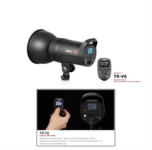 JINBEI DM6- 600w/DM4-400w PRO Dıgıtal LCD Ekran Kit 3 lü Paraflaş Set - Thumbnail