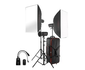 Jinbei - JINBEI DPEII- 600w/s Kit 3 lü Paraflaş Set