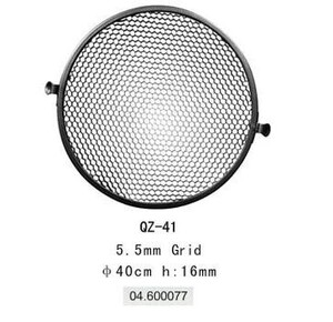 JINBEI QZ-40 Profesyonel Beauty Dish Portre Reflektör QZ-41 Grid Radar Petek - Thumbnail