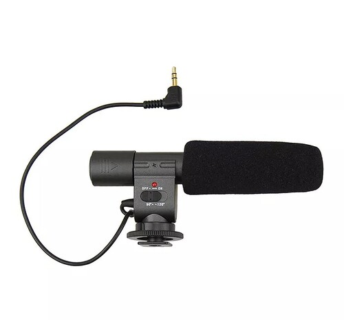 JJC MIC-1 Stereo Shotgun Mikrofon