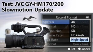 JVC GY-HM170E 4K Video Kamera - Thumbnail