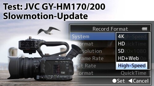 JVC GY-HM170E 4K Video Kamera