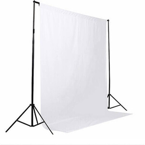 Kaiseberg - Kaiseberg 2x3 m Beyaz Kumaş Fon Fon Standı