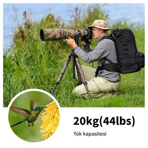 Kaiseberg - Kaiseberg Ağır Hizmet Tipi Gimbal Tripod Başlığı (31.033) (1)
