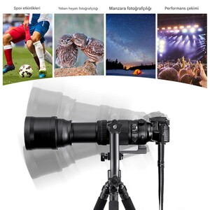 Kaiseberg Ağır Hizmet Tipi Gimbal Tripod Başlığı (31.033) - Thumbnail