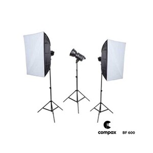 Kaiseberg Compax BF-600 3'lü Paraflaş Kit - Thumbnail